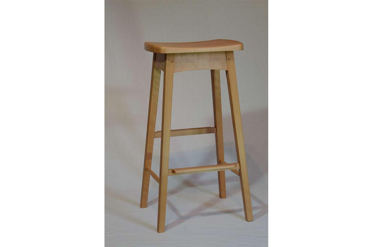 Kitchen dining wooden stool