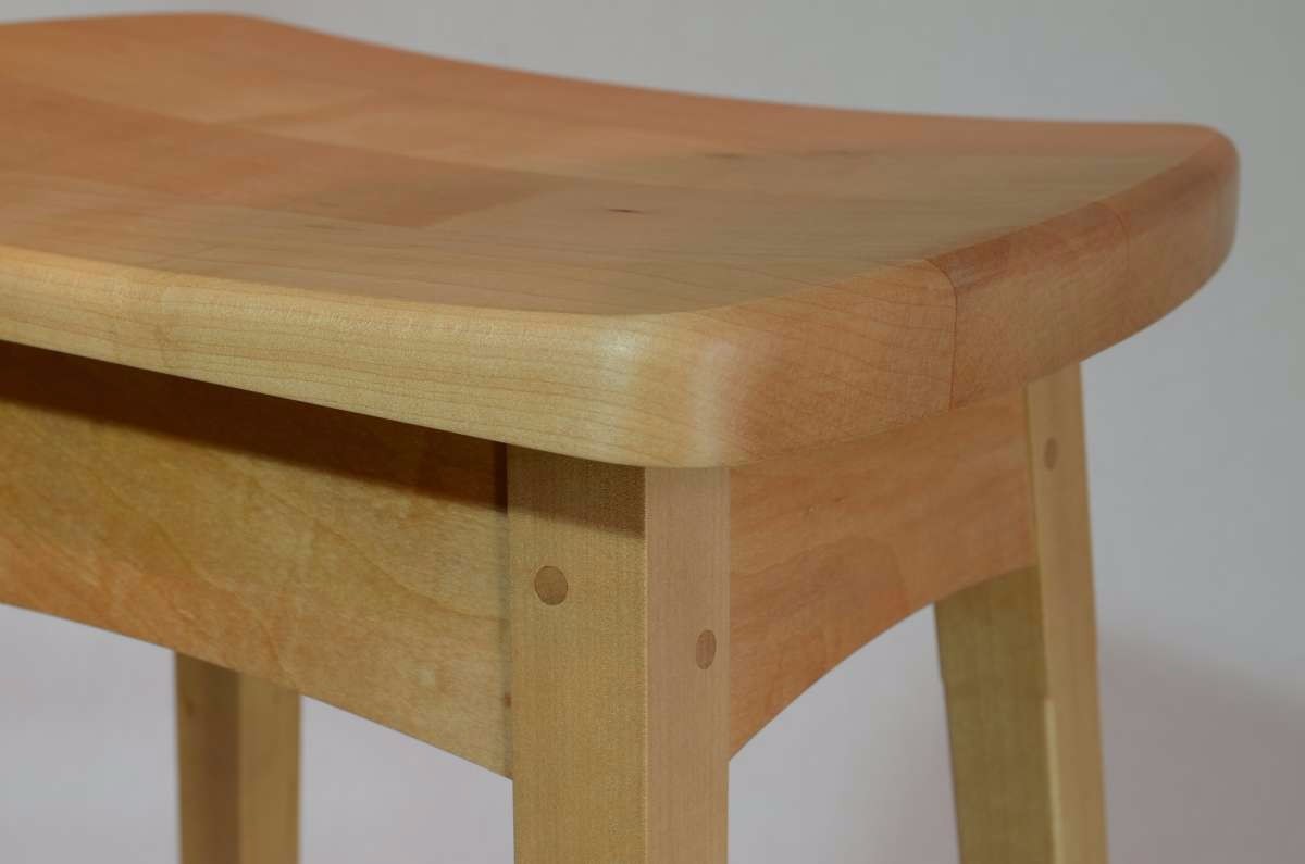 Studio quality wooden stool