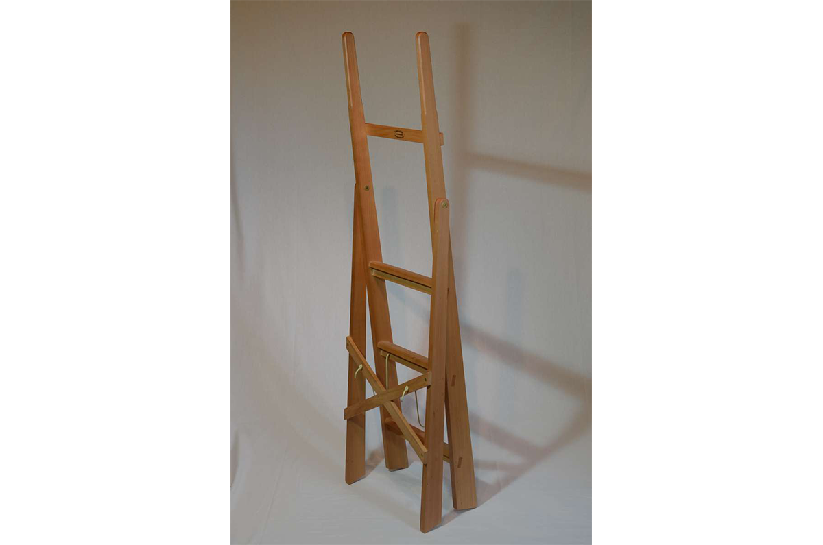 Custom timber step ladder